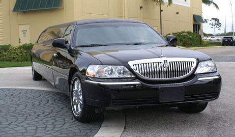 Miami Black Lincoln Limo 